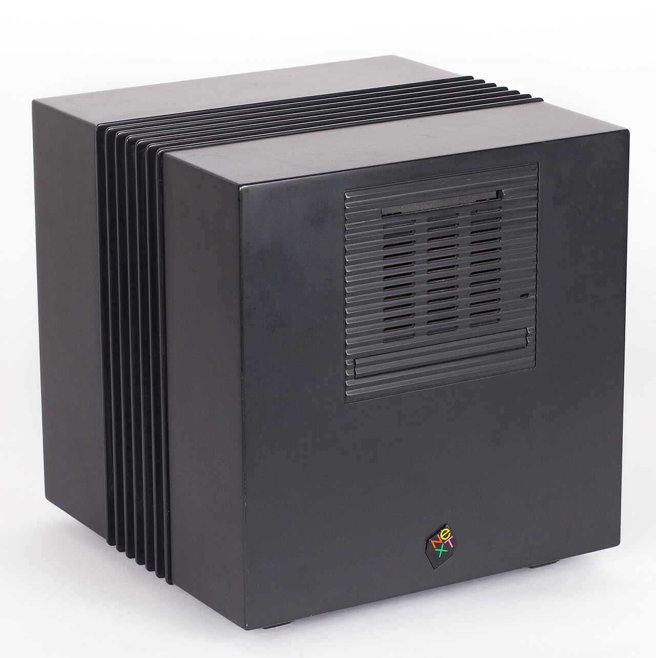 NeXTcube workstation with its monitor