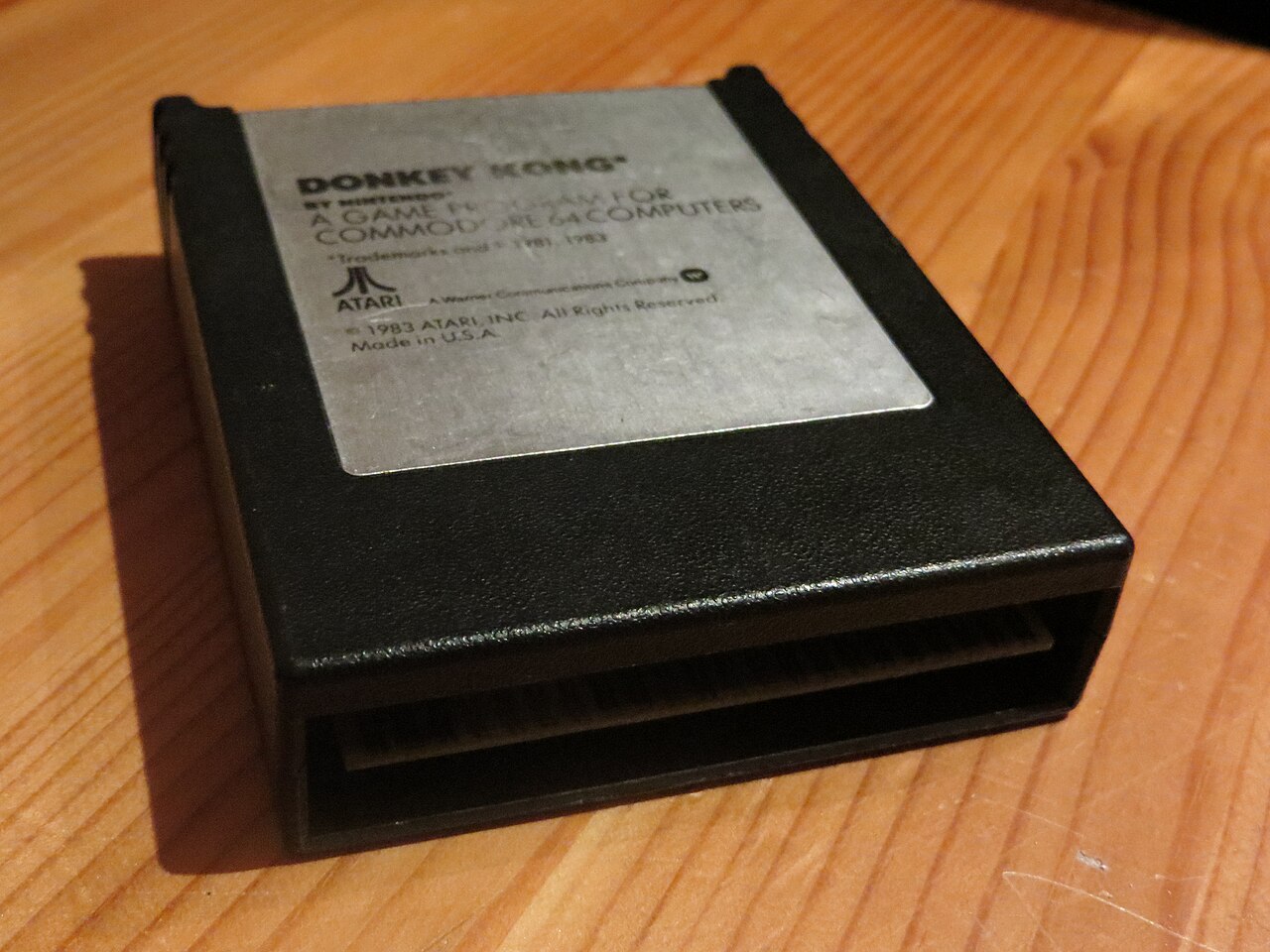 Donkey Kong cartridge for the Commodore 64